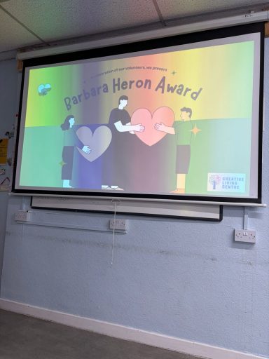 The beginning of the presentation